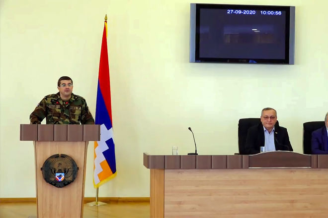 Արցախի դեմ կռվում է ոչ թե Ադրբեջանը, այլ՝ Թուրքիան. Արայիկ Հարությունյան