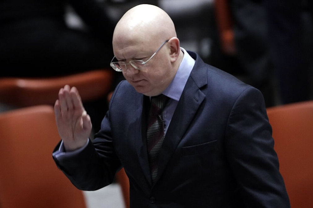 Небензя отказался слушать главу Евросовета в СБ ООН и покинул зал