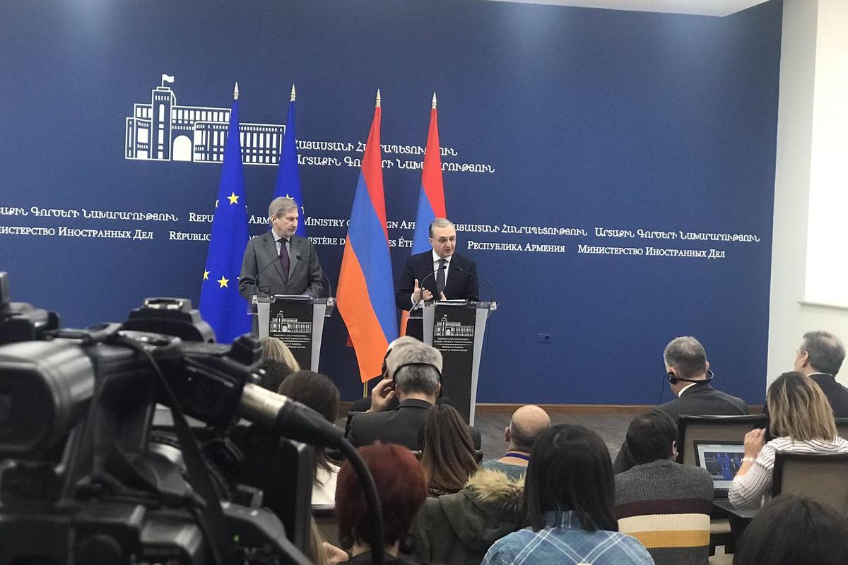 Եվրամիությունը նախորդ տարվա զարգմացման դիմաց Հայաստանին «կխրախուսի»