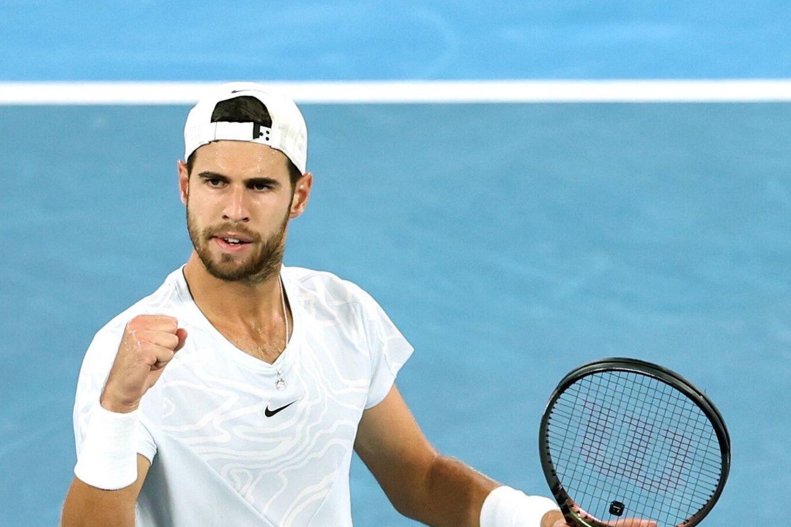 Теннисист Карен Хачанов впервые в карьере вышел в полуфинал Australian Open
