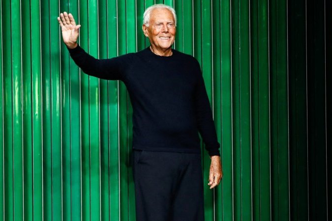 Показ Giorgio Armani на Неделе моды в Милане прошел в полной тишине из-за сложившейся ситуации в Украине